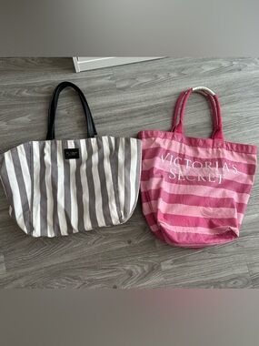 2 Victoria's Secret Tote Bags
